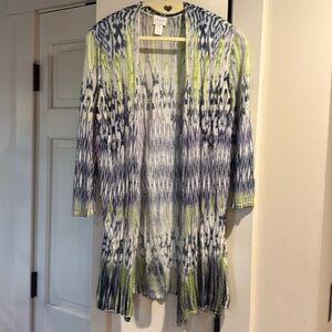 Chicos lightweight cardigan size 2